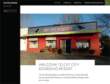 Tablet Screenshot of catcityseattle.com